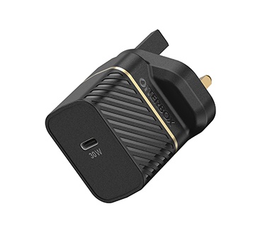 Otterbox UK Wall Charger 30W GaN - 1X USB-C 30W USB-PD, zwart