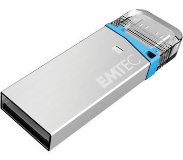Emtec S220 On The Go 32GB Zilver