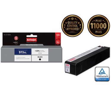 Activejet Activejet AH-973BRX inkt (ter vervanging van HP 973XL L0S07AE; Premium; 220 ml; zwart)