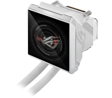 ASUS ROG Strix LC IV 360 ARGB LCD White Edition