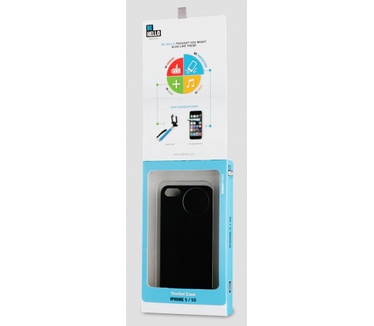 BeHello iPhone 5 / 5S / SE ThinGel Case Black