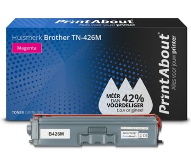 PrintAbout Huismerk Brother TN-426M Toner Magenta Extra hoge capaciteit