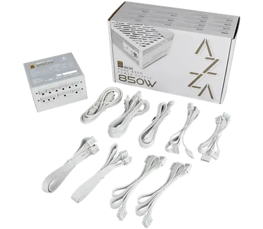 Azza ATX 3.1 850G GOLD (White)
