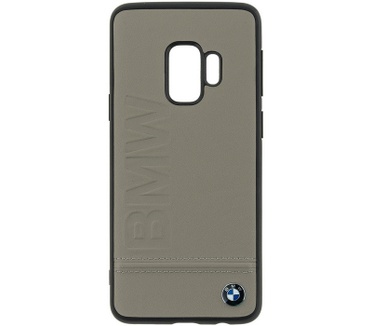 BMW Signature Leather Hard Case - Samsung Galaxy S9 - Taupe  Beige