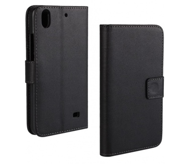 qMust Huawei Ascend G620s Wallet Case - hoesje met stand - zwart