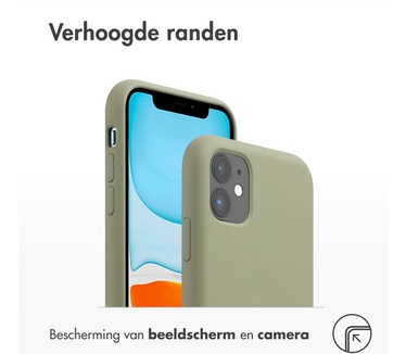 Accezz Liquid Silicone Backcover met MagSafe