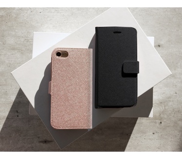 Mobiparts Saffiano Wallet Case Apple iPhone XR Black