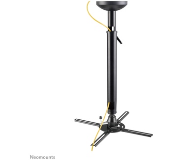 Neomounts by Newstar Universal Projector Ceiling Mount, Height Adjustable (67-90cm) - Black