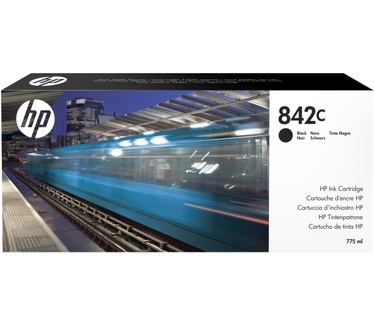 HP 842C PageWide XL zwarte inktcartridge, 775 ml