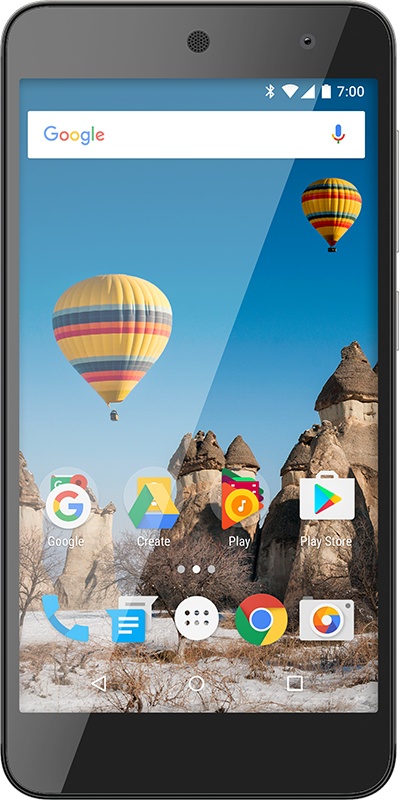general mobile android one gm5 grijs