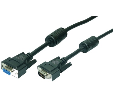 LogiLink VGA M/F 20m