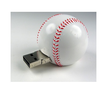 Pretec I-Disk Sport 4GB USB Disk Baseball