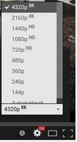 youtube 8k video&#039;s 4320p