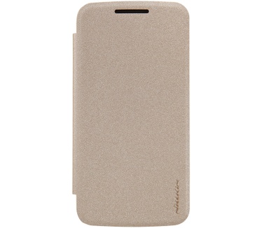 Nillkin New Sparkle Book Case voor Motorola Moto G4 Play - Goud Goud