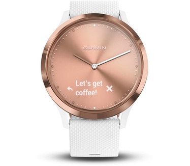 Garmin Vivomove HR Smartwatch Sport Goud (Wit)