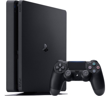 Sony PlayStation 4 Slim 500GB + Horizon Zero Dawn Complete Edition + Rachet & Clank + Spider-Man Zwart