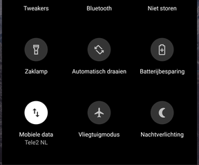 Android Q - kleuraccent