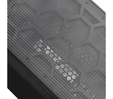 Silverstone PS15 (zonder RGB fans en met stalen zijpaneel) Zwart