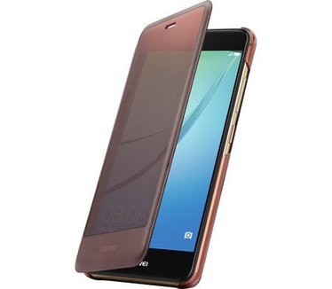 Huawei Origineel Smart View Book Cover voor Nova - Bruin Bruin