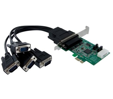 Startech.com 4-poort Native PCI Express RS232 Seri