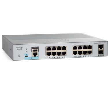 Cisco Catalyst 2960-L Series 16GigE 2x1G SFP WS-C2960L-16TS-LL