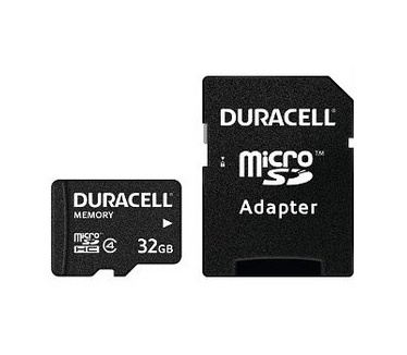 Duracell microSD Class 4 inclusief SD-adapter 32GB