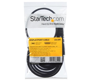 Startech.com USB-C naar HDMI adapterkabel 1m 4K bij 30 Hz