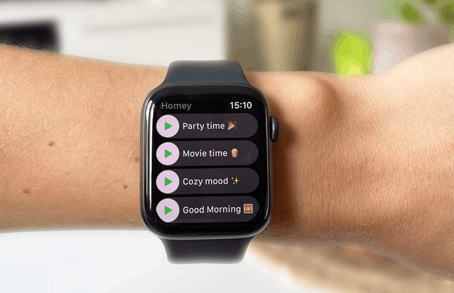 Homey Apple Watch