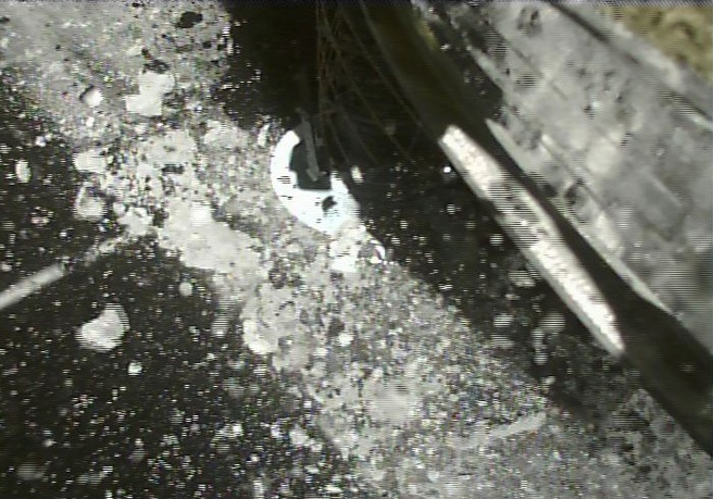 JAXA Hayabusa2 landing juli 2019