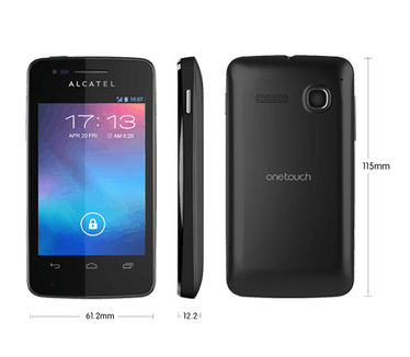 Alcatel One Touch S pop (OT-4030D) Zwart