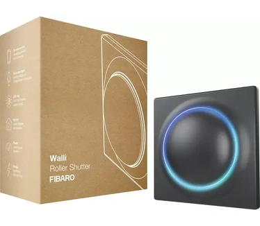 Fibaro Walli Roller Shutter - Antraciet - Slimme rolluikschakelaar - Z-Wave Plus