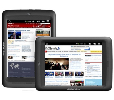 Archos Arnova 8b G2 (Capacitive Touch) 8GB Zwart