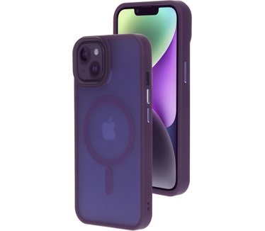 Mobiparts Hardcover Apple iPhone 14/13 Satin Purple (Magsafe Compatible)