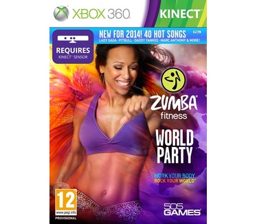 Zumba Fitness: World Party, Xbox 360