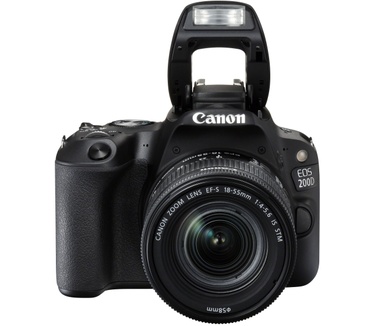 Canon EOS 200D + 18-55mm IS STM CP + 50mm f/1.8 IS STM Zwart