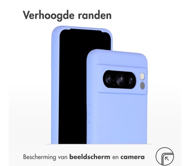 Accezz Liquid Silicone Backcover Google Pixel 8 Pro - Paars