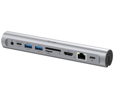 i-tec USB-C Metal Pad Docking Station 4K HDMI LAN + Power Delivery 100 W