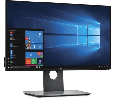 Dell U2417H Zilver, Zwart
