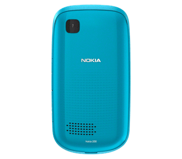 Nokia Asha 200 Aqua Blauw