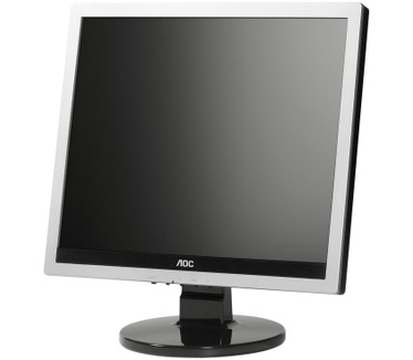 AOC e719Sda Zilver, Zwart
