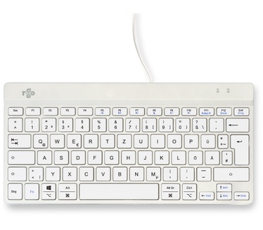 R-Go Tools Compact Break, Bedraad, Qwertz DE, Wit