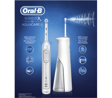 Oral-B Genius X 20000 & Aquacare Pro-Expert Monddouche