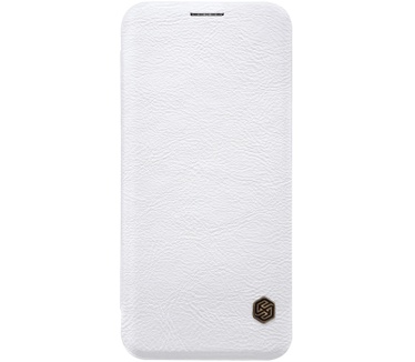 Nillkin Qin Slim Leather Book Case voor Samsung Galaxy S8 - Wit Wit
