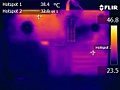 XNotebook Titan SA17 warmtebeelden achterkant 3DMark