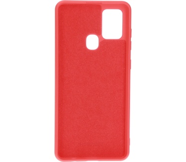 Mobiparts Silicone Cover Samsung Galaxy A21s (2020) Scarlet Red