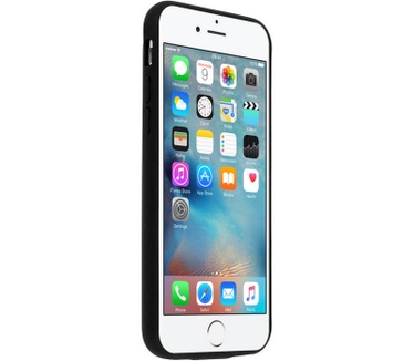 4smarts Wireless Charging Case - iPhone 6/6S/7 (4.7") Zwart