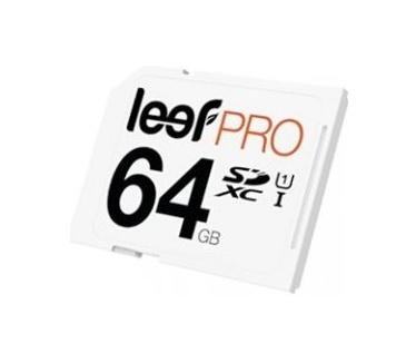 Leef SDXC Pro 64GB Class 10 UHS-I with SD Adapter