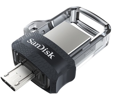 Sandisk Ultra Dual Drive M3.0 32GB Grijs