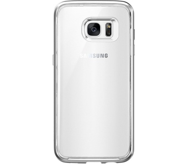 Spigen Neo Hybrid Crystal Samsung Galaxy S7 edge Case - 556CS20046 - Satin Silver