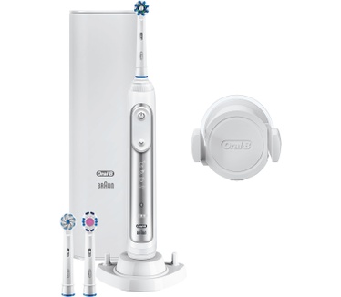 Oral-B Genius 8100S Silver Elektrische Tandenborstel Powered By Braun